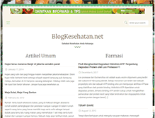 Tablet Screenshot of blogkesehatan.net